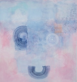 Crystal World-the Innocence, akryl 2014, 140x150 cm, foto KOS Crystal World-the Innocence, akryl 2014, 140x150 cm, foto KOS